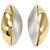Autre Marque Orecchini a clip in platino PT900 e oro giallo 18K