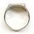 Autre Marque Ehering aus Platin und Gelbgold mit Diamant - Ansicht 3