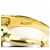 Autre Marque Anello fede in oro giallo 18K e platino con diamanti - vista 4