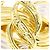Autre Marque Anello fede in platino PT900 e oro giallo 18K - vista 2