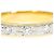 Autre Marque Ehering aus Platin und Gelbgold mit Diamant - Ansicht 2