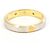 Autre Marque Ehering aus Platin und Gelbgold mit Diamant - Ansicht 4