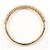 Autre Marque Ehering aus 18K Roségold mit Diamant - Ansicht 2