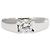 Autre Marque Platin-Ehering mit Diamant