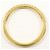Autre Marque Ringband aus 18K Gelbgold mit Diamant - Ansicht 2