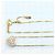 Autre Marque Collana in oro rosa 18K con diamante - vista 5