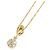 Autre Marque Collana in oro giallo 18K con diamante