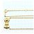 Autre Marque Collana in oro 18K con accenti di diamanti - vista 5