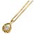 Autre Marque Collana in oro giallo 18K con diamante