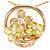 Autre Marque Collana in oro 18K con diamante - vista 2