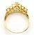 Autre Marque Ringband aus 18K Gelbgold mit 1.00ct Diamant - Ansicht 3