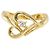 Autre Marque Ehering aus 18K Gelbgold mit Diamant