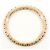 Autre Marque Ehering aus 18K Roségold mit braunem Diamanten - Ansicht 2