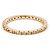 Autre Marque Ehering aus 18K Roségold mit braunem Diamanten - Ansicht 3