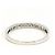 Autre Marque Platin-Diamant-Ehering - Ansicht 3