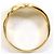 Autre Marque Anello fede in oro giallo 18K e diamanti - vista 3