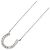 Autre Marque Collana in platino e diamanti