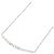 Autre Marque Collana in oro bianco 18K con diamante