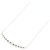 Autre Marque Collana in oro bianco 18K con diamante - vista 3