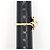 Autre Marque Ehering aus 18K Gelbgold und Platin mit Diamant - Ansicht 6