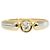 Autre Marque Ehering aus 18K Gelbgold und Platin mit Diamant