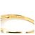 Autre Marque Ehering aus 18K Gelbgold und Platin mit Diamant - Ansicht 5