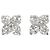 Autre Marque PT900 Platin-Stecker Ohrringe mit Diamanten
