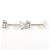 Autre Marque PT900 Platin-Stecker Ohrringe mit Diamanten - Ansicht 2
