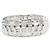 Autre Marque Platin-Bandring mit Diamant