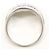 Autre Marque Platin-Bandring mit Diamant - Ansicht 3