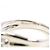 Autre Marque PT900 Platin-Ehering mit Diamant - Ansicht 4