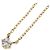 Autre Marque Collana in oro giallo 18K con diamante