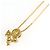 Autre Marque Collana in oro giallo 18K con diamante brown - vista 3