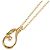 Autre Marque Collana in oro giallo 18K con diamante