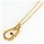 Autre Marque Collana in oro giallo 18K con diamante - vista 3