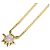Autre Marque Collana in oro giallo 18K con diamante