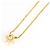 Autre Marque Collana in oro giallo 18K con diamante - vista 3