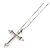 Autre Marque Collana in oro bianco 14K con diamante - vista 3