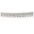 Autre Marque Bracciale con charm in oro bianco 14K con diamante - vista 2