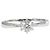 Autre Marque PT900 Platin-Bandring mit 0.343ct Diamant