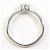 Autre Marque PT900 Platin-Bandring mit 0.343ct Diamant - Ansicht 3