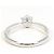 Autre Marque PT900 Platin-Bandring mit 0.343ct Diamant - Ansicht 4
