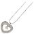 Autre Marque Collana in oro bianco 18K con diamante