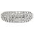 Autre Marque Ehering aus 18K Weißgold mit Diamant