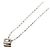 Autre Marque Collana elegante in oro bianco 18K con diamante brown - vista 3