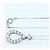 Autre Marque Collana in oro bianco 10K con diamante - vista 4