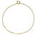 Autre Marque Bracciale con charm in oro giallo 24K K24