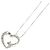 Autre Marque Collana in oro bianco 10K con diamante