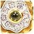 Autre Marque Eleganter Ring aus 18K Gold mit Diamant - Ansicht 2