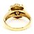 Autre Marque Eleganter Ring aus 18K Gold mit Diamant - Ansicht 4